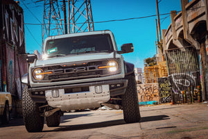 AlphaRex Nova-Series LED Projector Headlights (Black) | Ford Bronco (2021-2024)