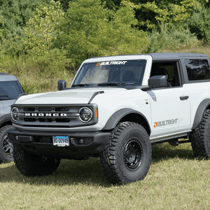 BuiltRight Industries License Plate Mount - Plastic Bumper | Ford Bronco (2021-2023)