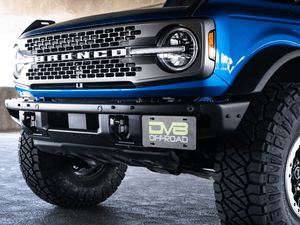 DV8 Offroad Factory Front Bumper License Relocation Bracket - Side | Ford Bronco (2021-2023)