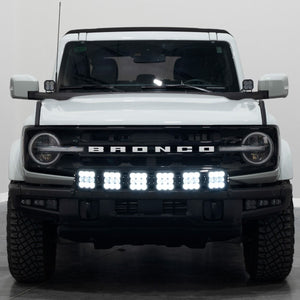 Diode Dynamics SS5 Grille CrossLink Lightbar Kit (Steel Bumper) | Ford Bronco (2021-2024)