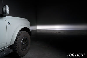 Diode Dynamics Stage Series Fog Pocket Kit (Steel Bumper) | Ford Bronco (2021+)