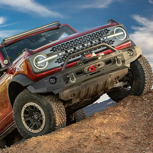Warn Elite Front Bumper With Grill Guard | Ford Bronco (2021-2023)