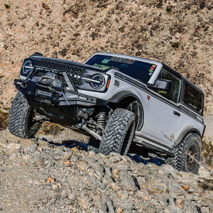 Westin Angular Bull Bar for XTS Winch Mount Front Bumper | Ford Bronco (2021-2023)