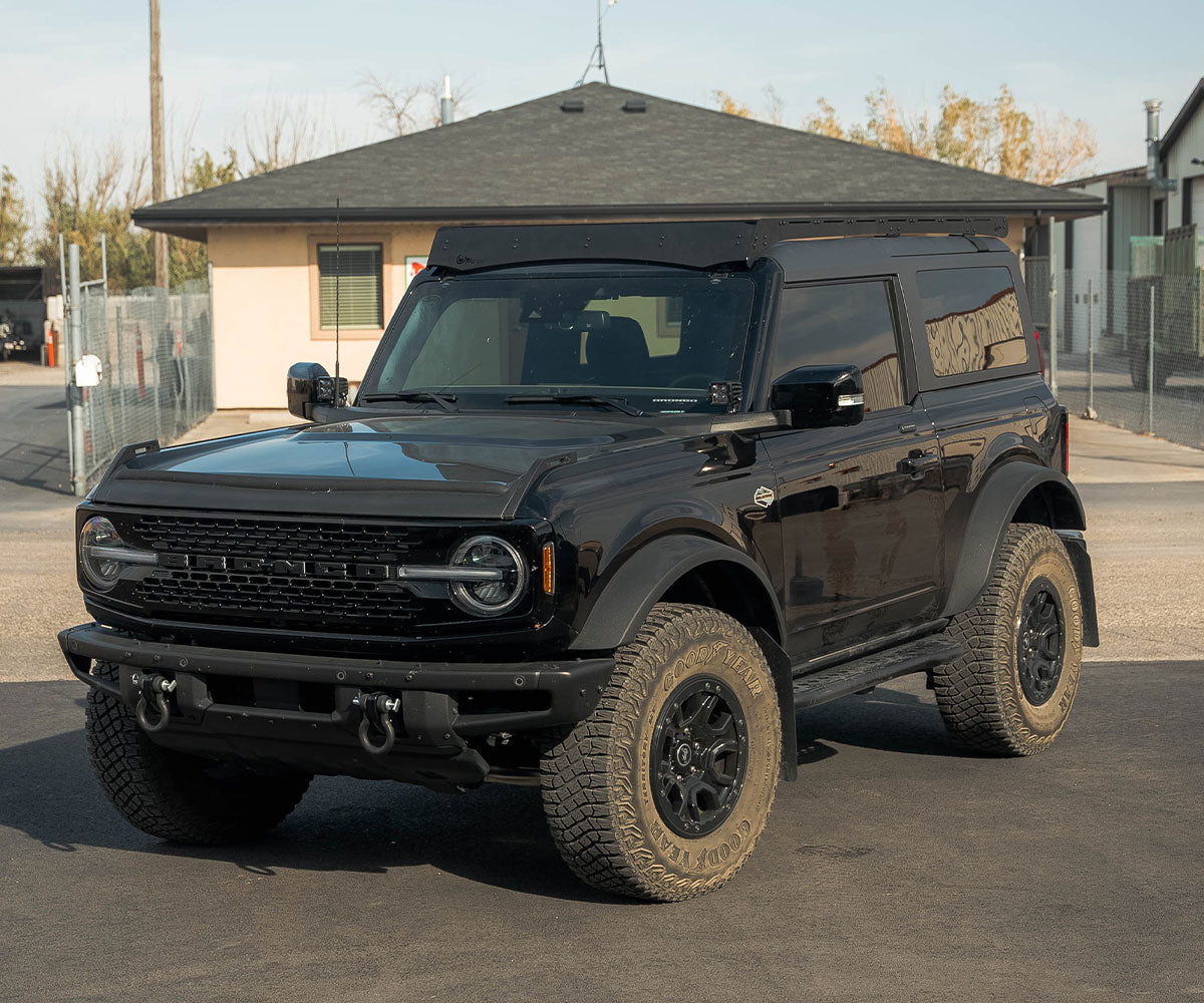 Ford Bronco two-door Prinsu Pro rack installed