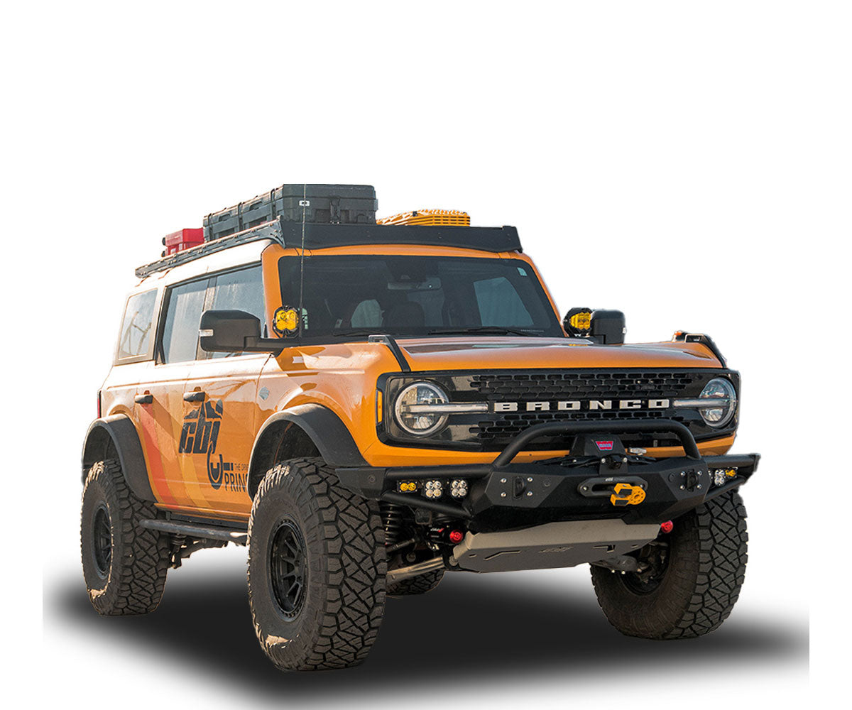 Four-door Ford Bronco Prinsu Pro roof rack