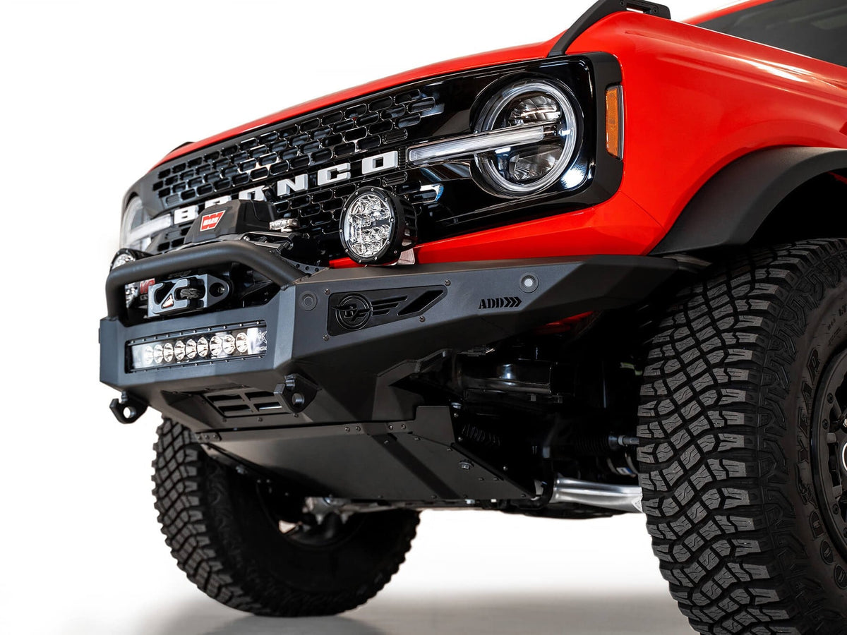 Addictive Desert Designs Rock Fighter Winch Front Bumper | Ford Bronco (2021-2023)