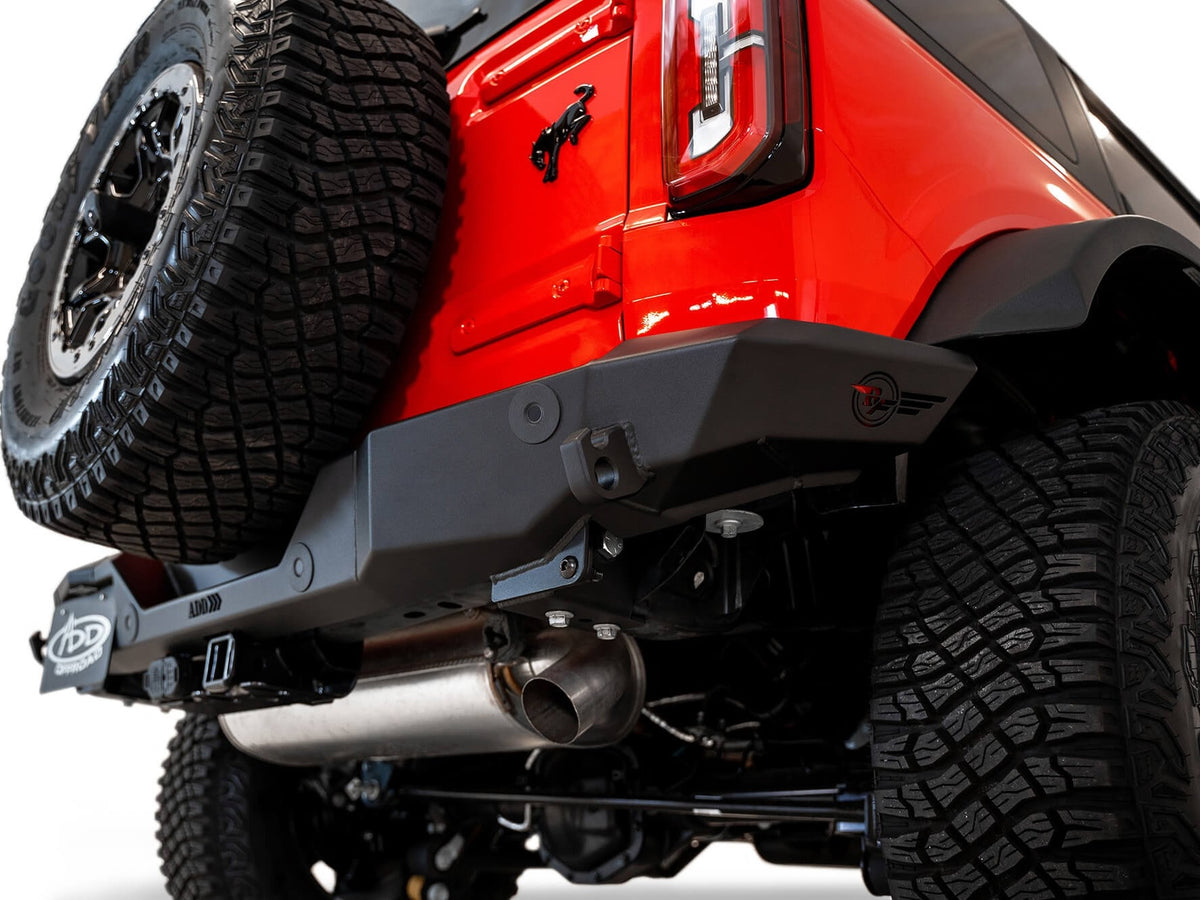 Addictive Desert Designs Rock Fighter Rear Bumper | Ford Bronco (2021-2023)