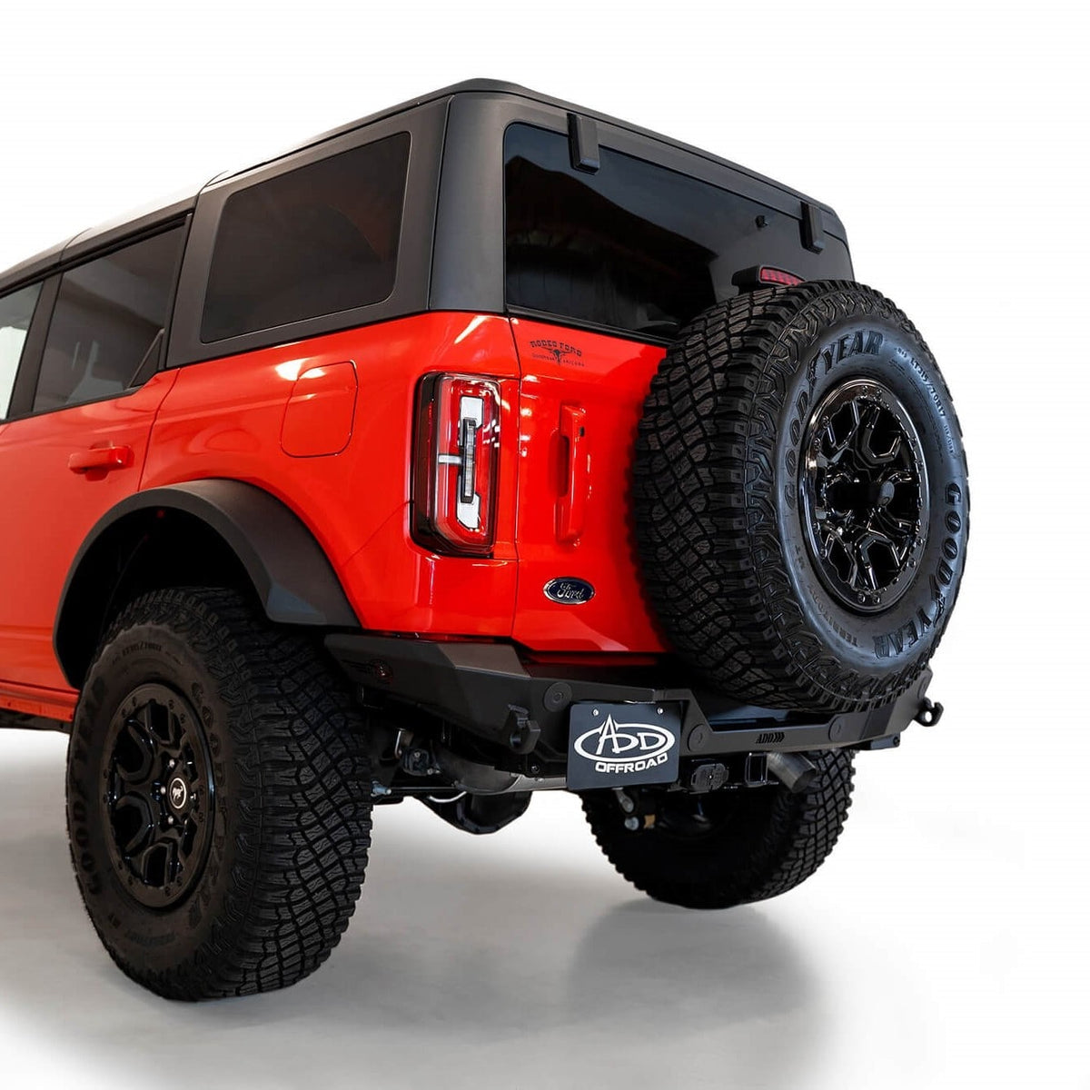 Addictive Desert Designs Rock Fighter Rear Bumper | Ford Bronco (2021-2023)