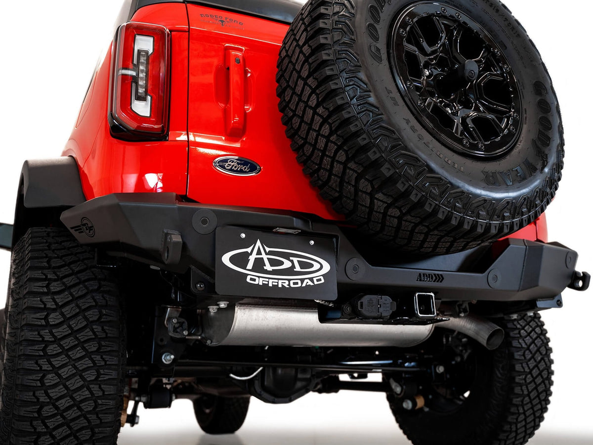 Addictive Desert Designs Rock Fighter Rear Bumper | Ford Bronco (2021-2023)