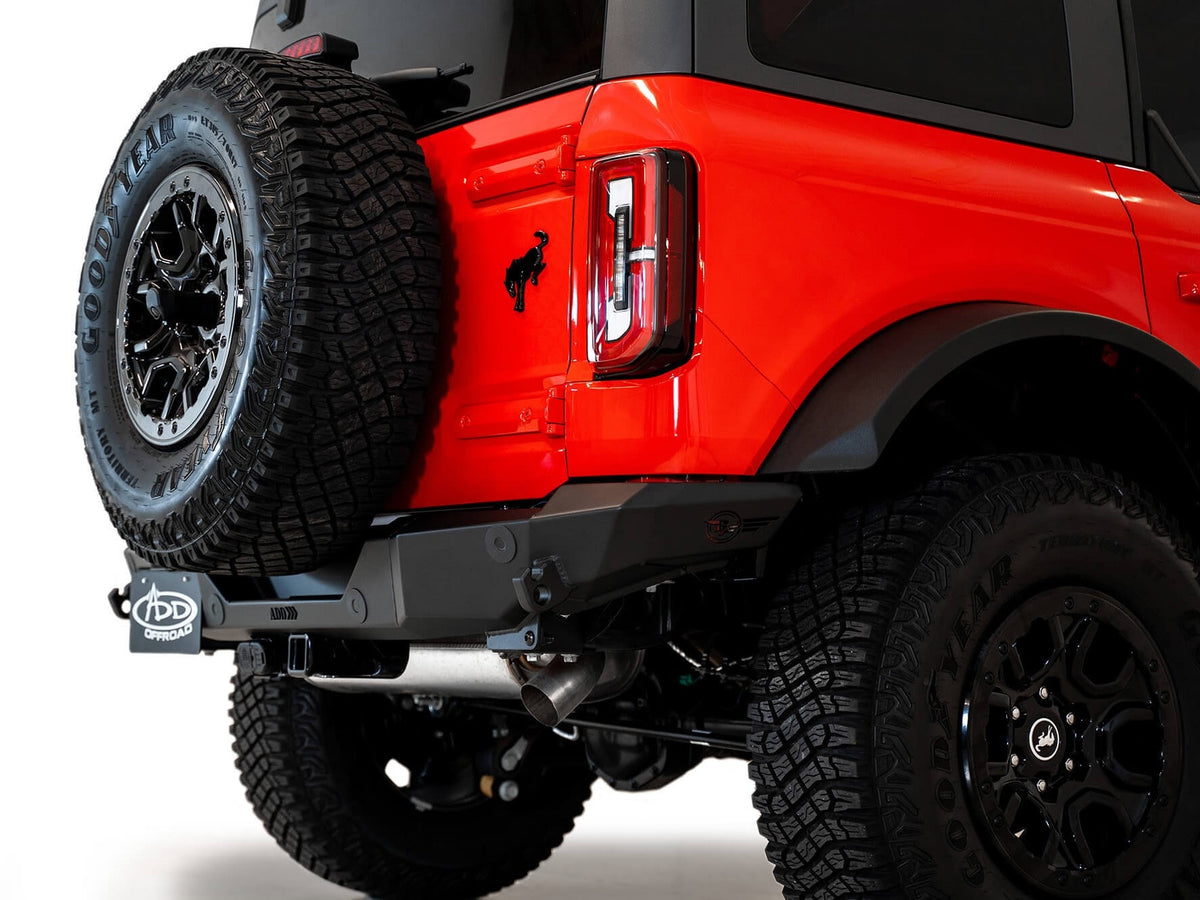 Addictive Desert Designs Rock Fighter Rear Bumper | Ford Bronco (2021-2023)