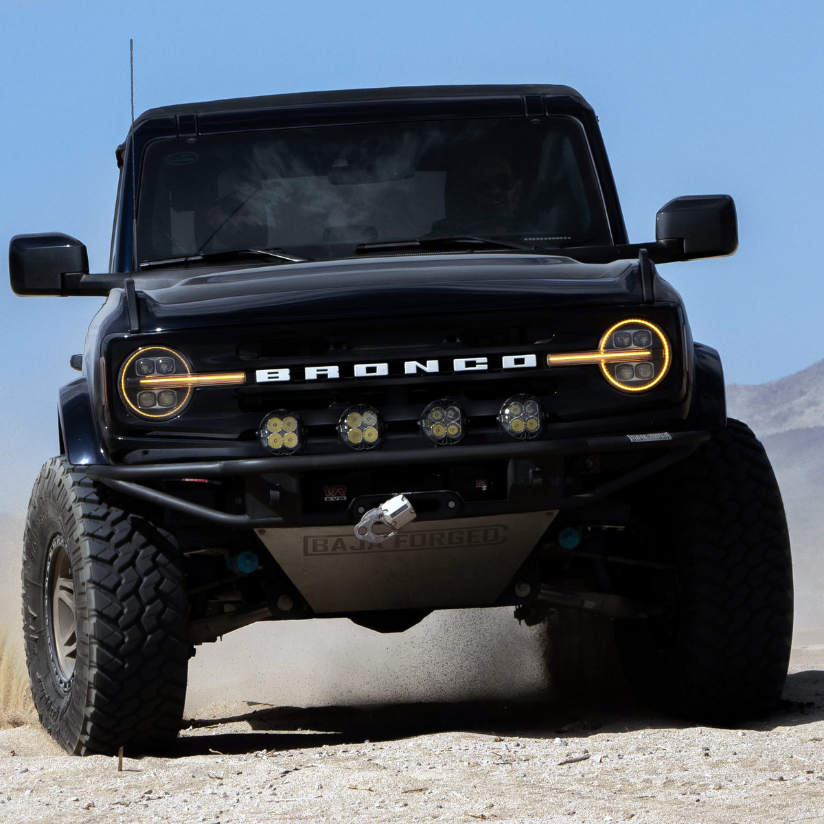 AlphaRex Nova-Series LED Projector Headlights (Alpha Black) | Ford Bronco (2021-2024)