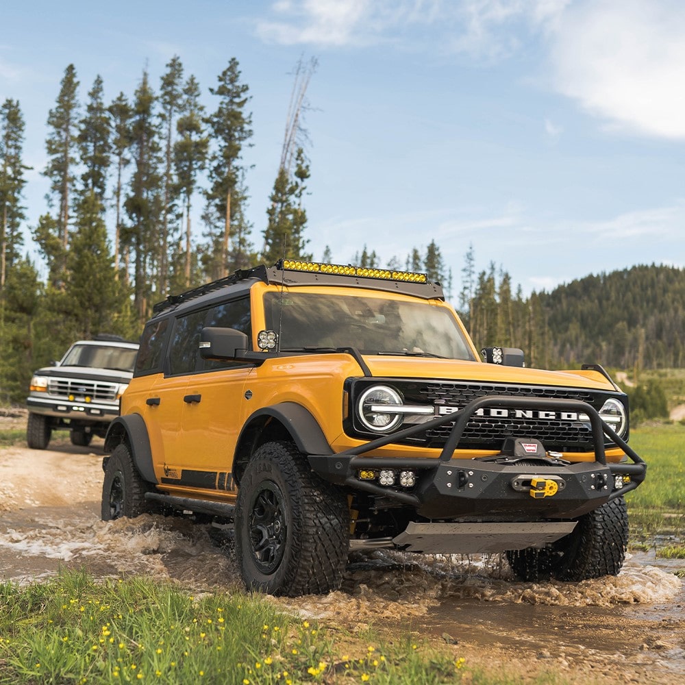 CBI Offroad Bolt-On Rock Sliders | Ford Bronco (2021-2023)