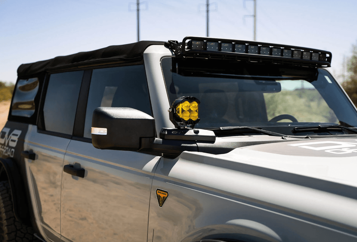 DV8 Offroad Ditch Light Brackets | Ford Bronco (2021-2023)