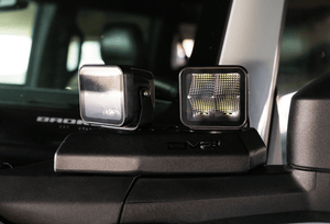 DV8 Offroad Ditch Light Brackets | Ford Bronco (2021-2023)