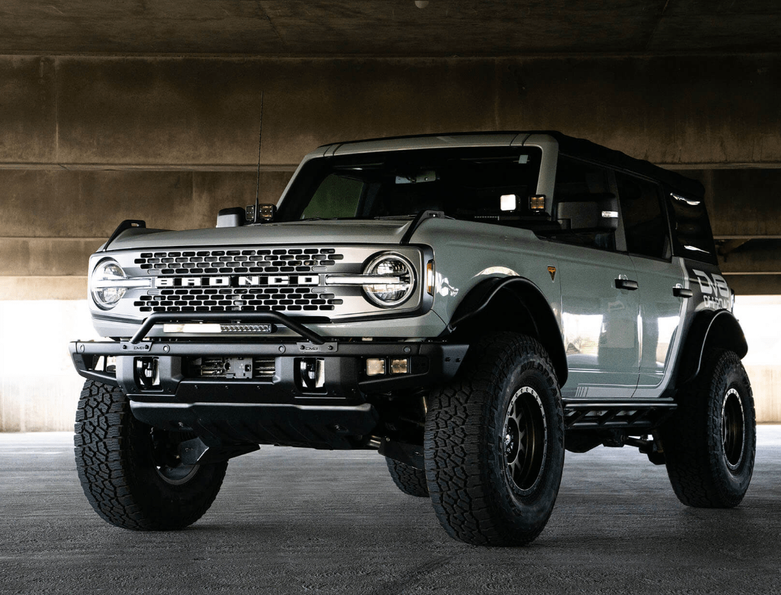 DV8 Offroad Factory Bumper Fog Light Mounts | Ford Bronco (2021-2023)