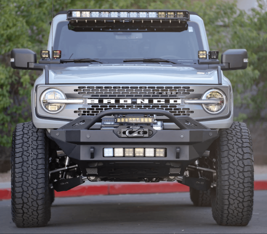 DV8 Offroad Lower Control Arm Skid Plates | Ford Bronco (2021-2023)