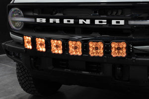 Diode Dynamics SS5 Grille CrossLink Lightbar Kit (Steel Bumper) | Ford Bronco (2021-2024)