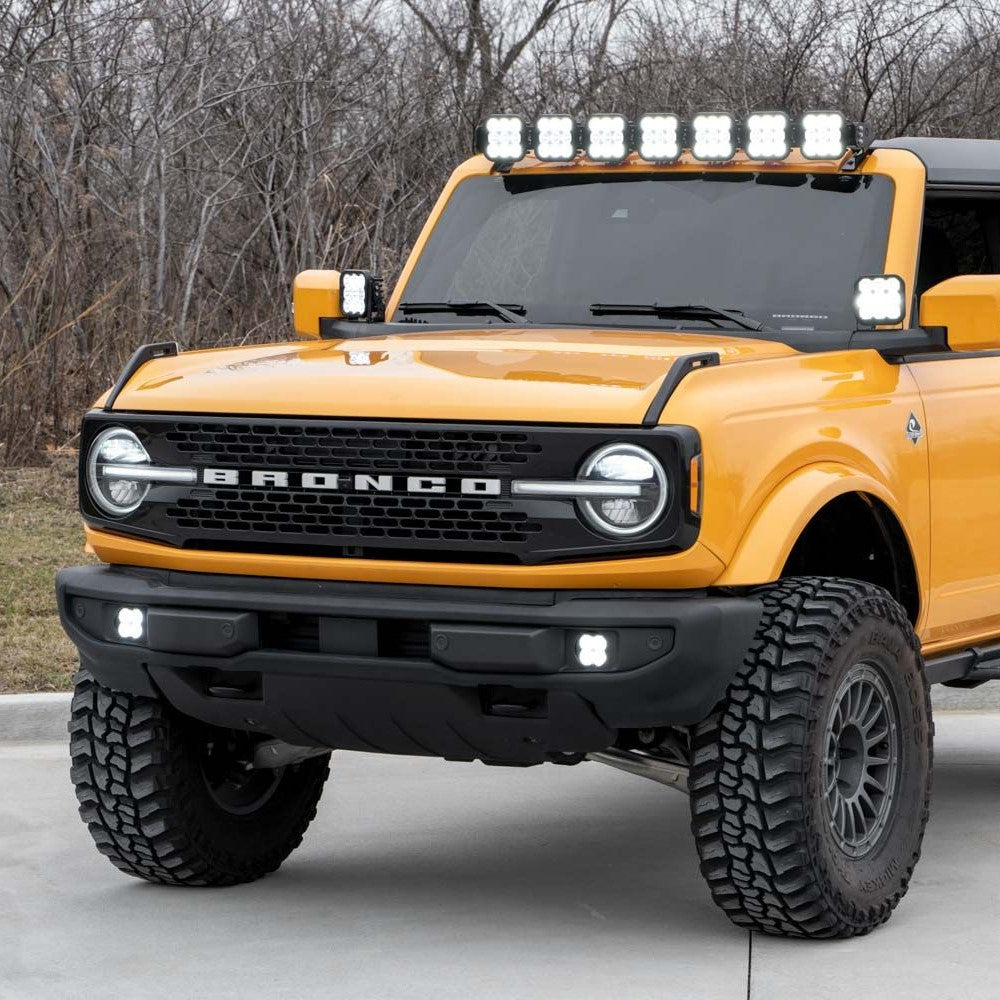 Diode Dynamics SS5 Windshield CrossLink Lightbar Kit | Ford Bronco (2021-2024)
