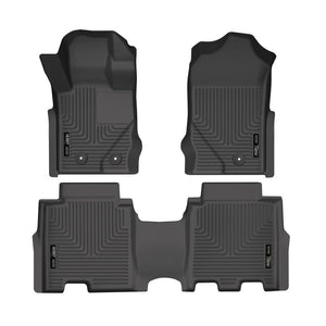 Husky Weatherbeater Front & Rear Floor Liners | Ford Bronco (2021-2023)