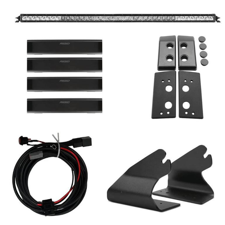 Rigid Industries Roof Line Light Kit (Includes SR Spot/Flood Combo Light Bar) | Ford Bronco (2021-2023)