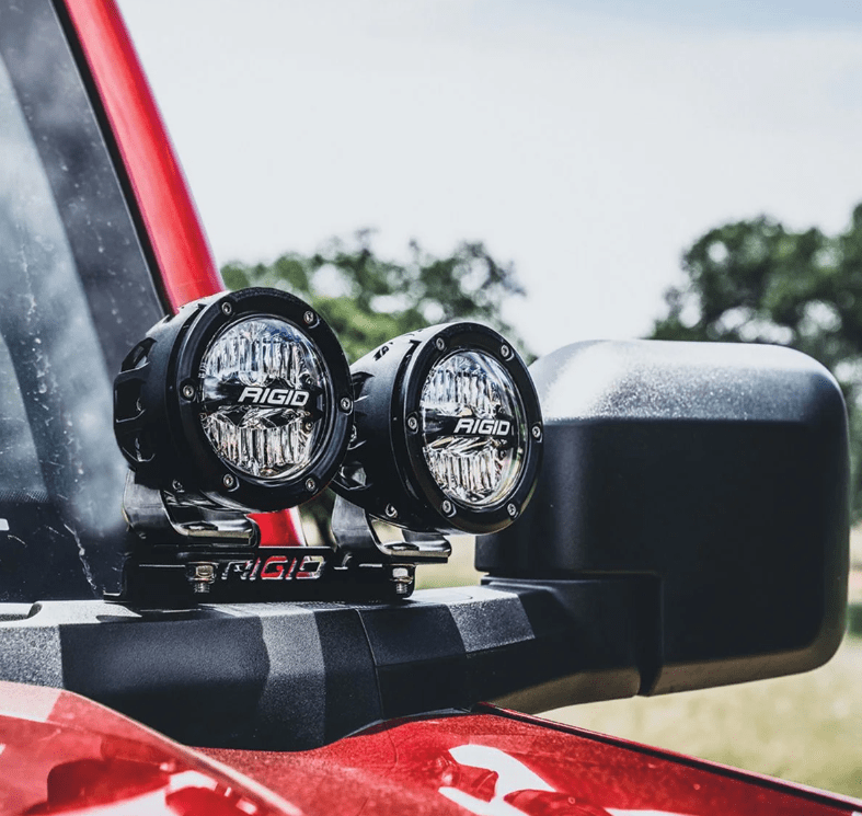 Rigid Industries Dual Pod A-Pillar Mount Kit | Ford Bronco (2021-2023)