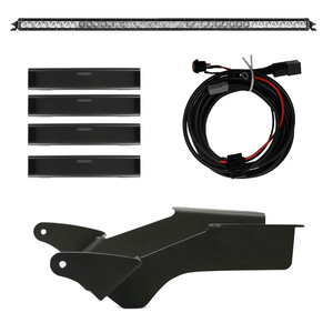 Rigid Industries Roof Rack Light Kit (Includes SR Spot/Flood Combo Bar) | Ford Bronco (2021-2023)