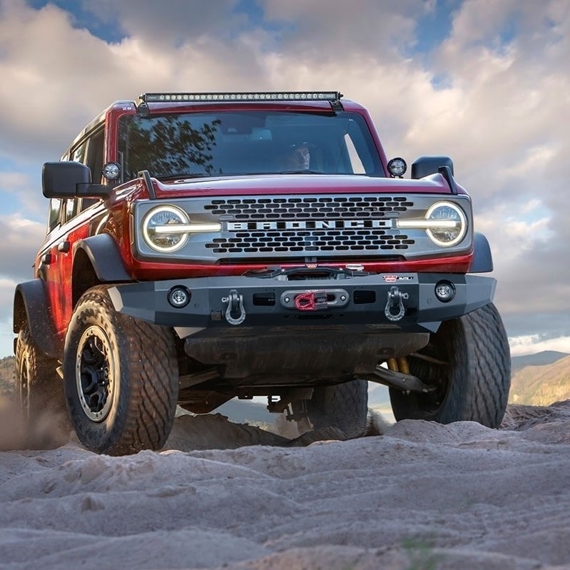 Warn Elite Front Bumper | Ford Bronco (2021-2023)
